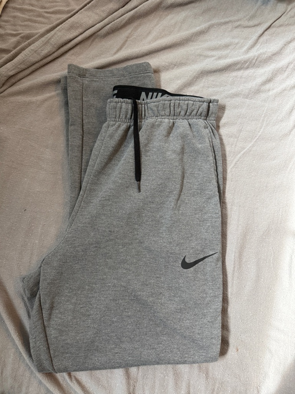 Nike MensGrey Athletic Sweatpants 2XL Tall